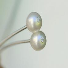 1.3 Perlen Collier weiß Harmonie