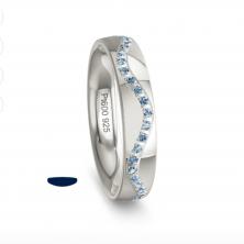R.3 Verlobungsring Platin Silber Brillanten 0,23ct